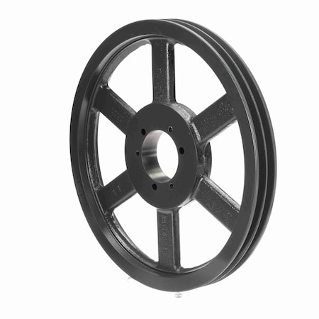 Browning 2 Groove Cast Iron Bushed Bore Multiple Sheave, 25V1600SF 25V1600SF